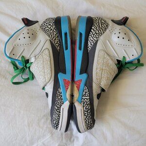 Jordan Son of Mars Olympic Air Jordan High tops Mens size 13 Pop Art EUC RARE